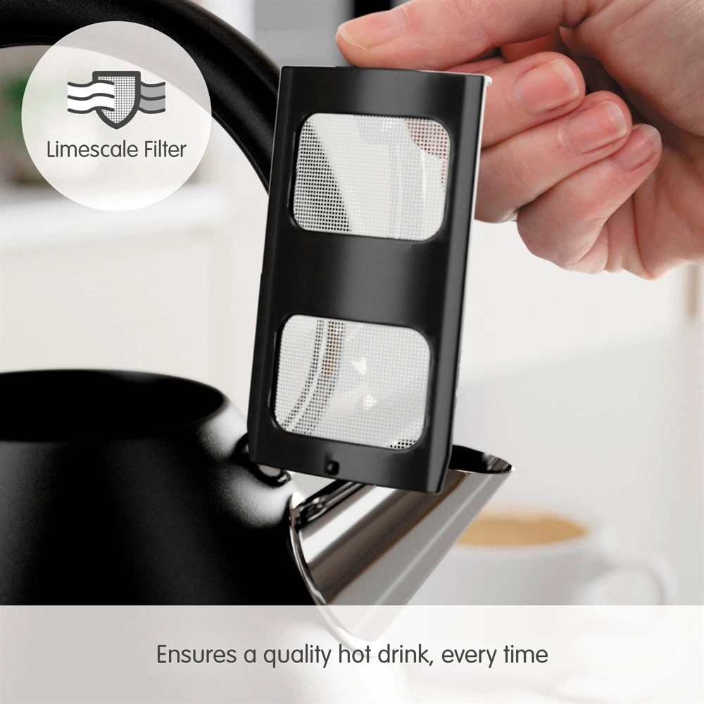 Morphy Richards Venture Black Pyramid Kettle 8 Morphy Richards Venture Black Pyramid Kettle - Image 6