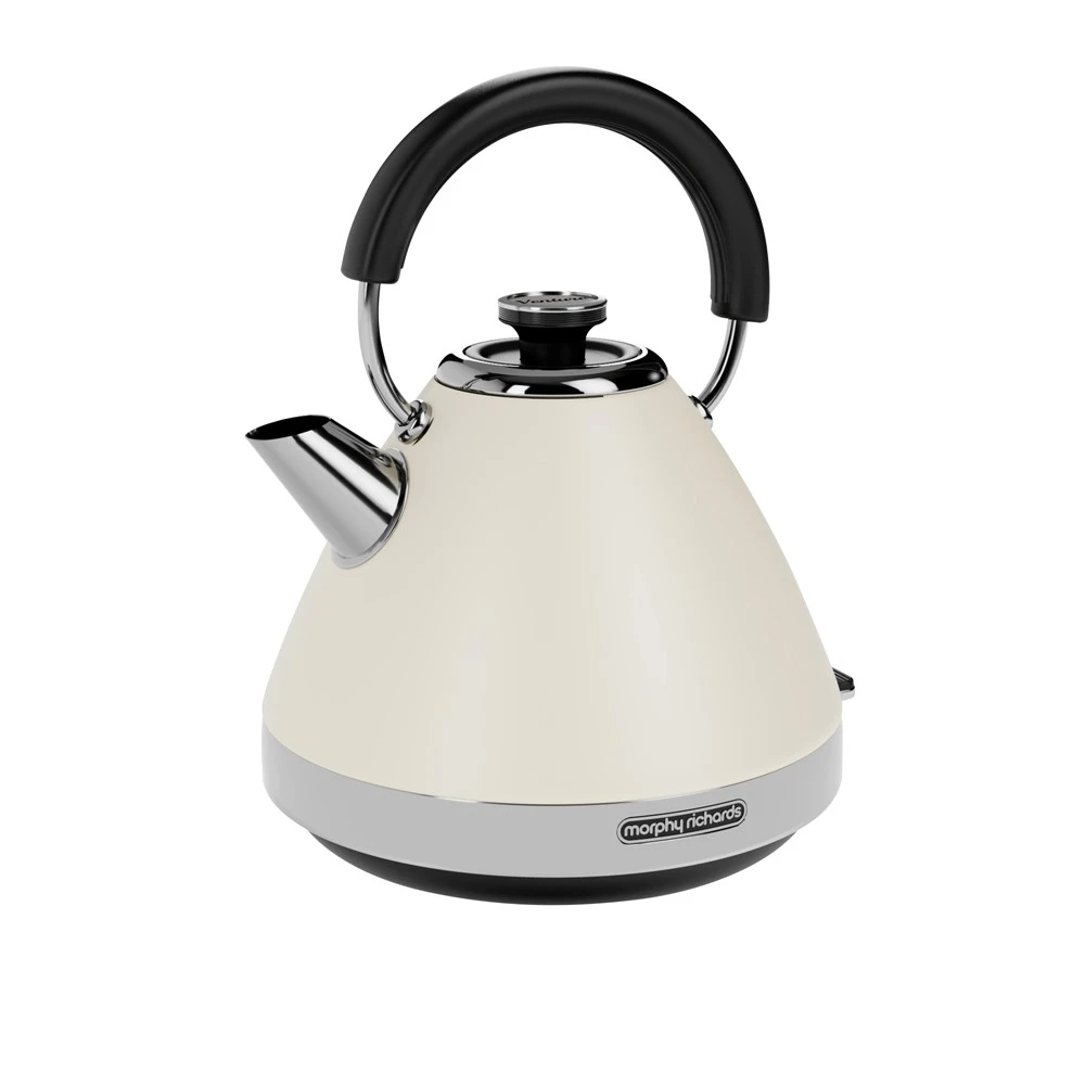 Morphy Richards Venture Cream Pyramid Kettle 3 Morphy Richards Venture Cream Pyramid Kettle