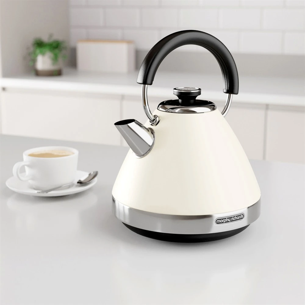 Morphy Richards Venture Cream Pyramid Kettle 9 Morphy Richards Venture Cream Pyramid Kettle - Image 7