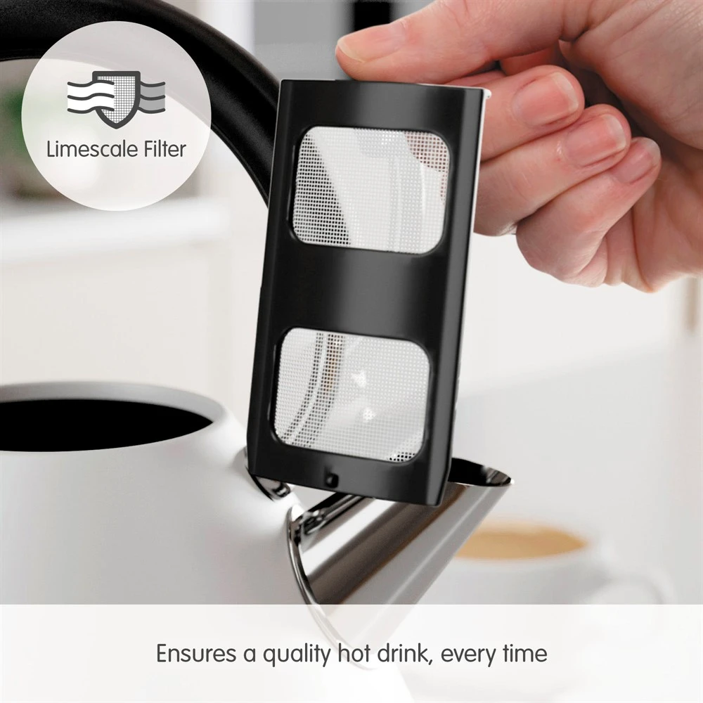 Morphy Richards Venture White Pyramid Kettle 4 Morphy Richards Venture White Pyramid Kettle - Image 2