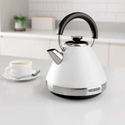 Morphy Richards Venture White Pyramid Kettle 16 Morphy Richards Venture White Pyramid Kettle -Morphy Richards Sales Shop 100134 lifestyle