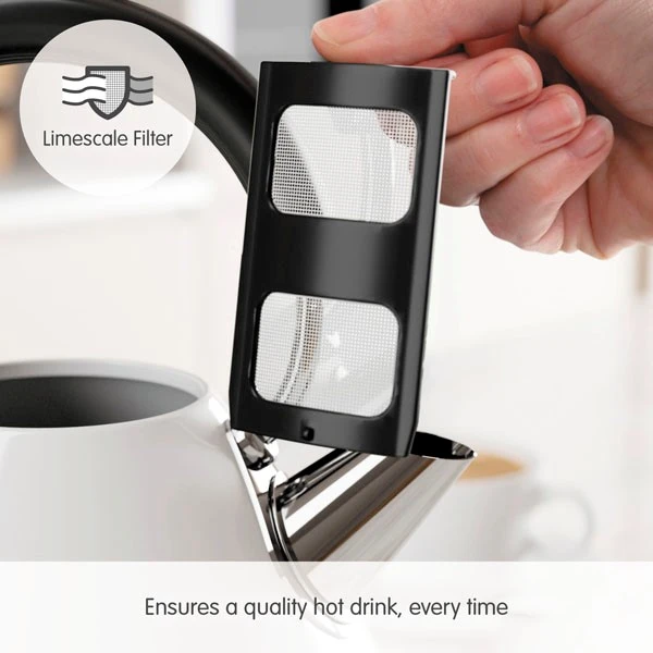 Morphy Richards Venture Retro White Pyramid Kettle 8 Morphy Richards Venture Retro White Pyramid Kettle - Image 6