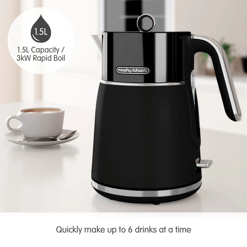 Morphy Richards Signature Opulent Black Kettle 4 Morphy Richards Signature Opulent Black Kettle - Image 2