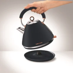 Morphy Richards Rose Gold and Midnight Blue Traditional Kettle 11 Morphy Richards Rose Gold and Midnight Blue Traditional Kettle -Morphy Richards Sales Shop 102039 360