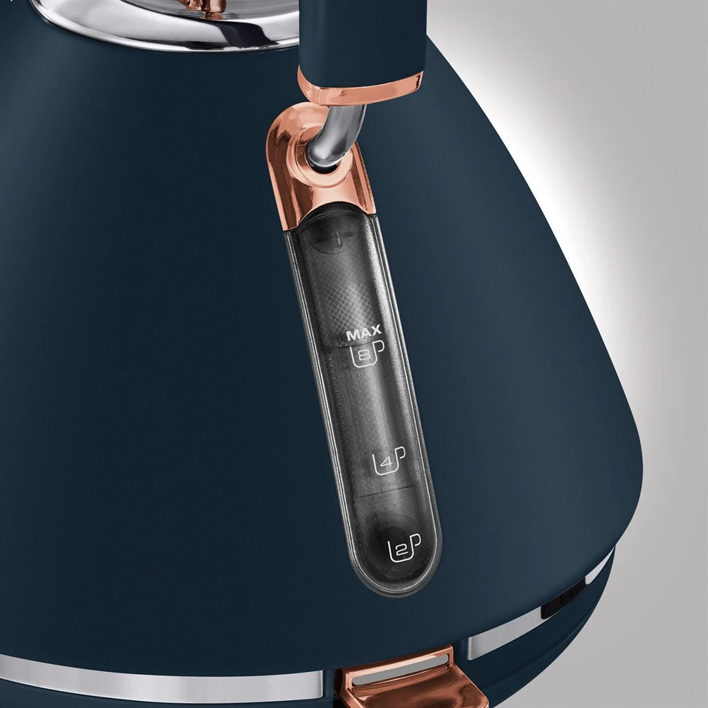 Morphy Richards Rose Gold and Midnight Blue Traditional Kettle 6 Morphy Richards Rose Gold and Midnight Blue Traditional Kettle - Image 4