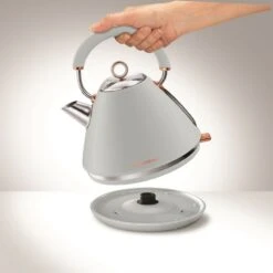Morphy Richards Rose Gold and Ocean Grey Traditional Kettle 5 Morphy Richards Rose Gold and Ocean Grey Traditional Kettle -Morphy Richards Sales Shop 102040 360