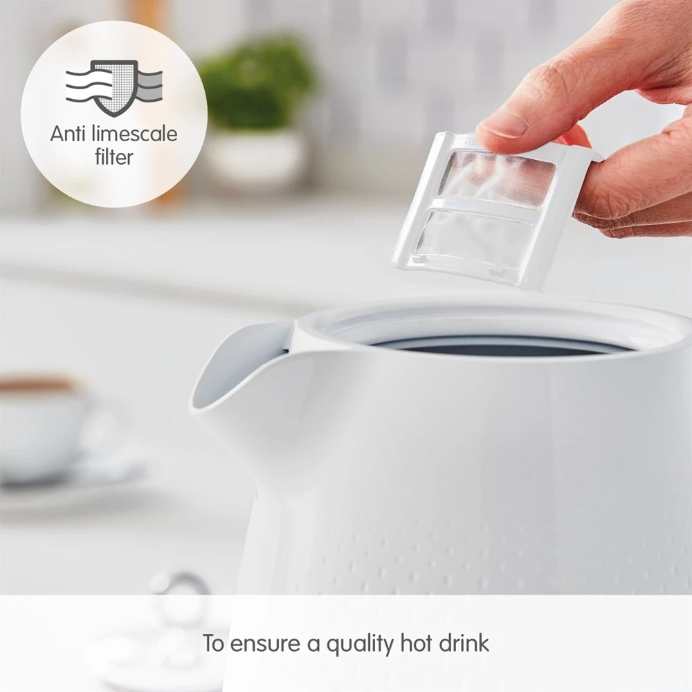 Morphy Richards Verve White Jug Kettle 5 Morphy Richards Verve White Jug Kettle - Image 3