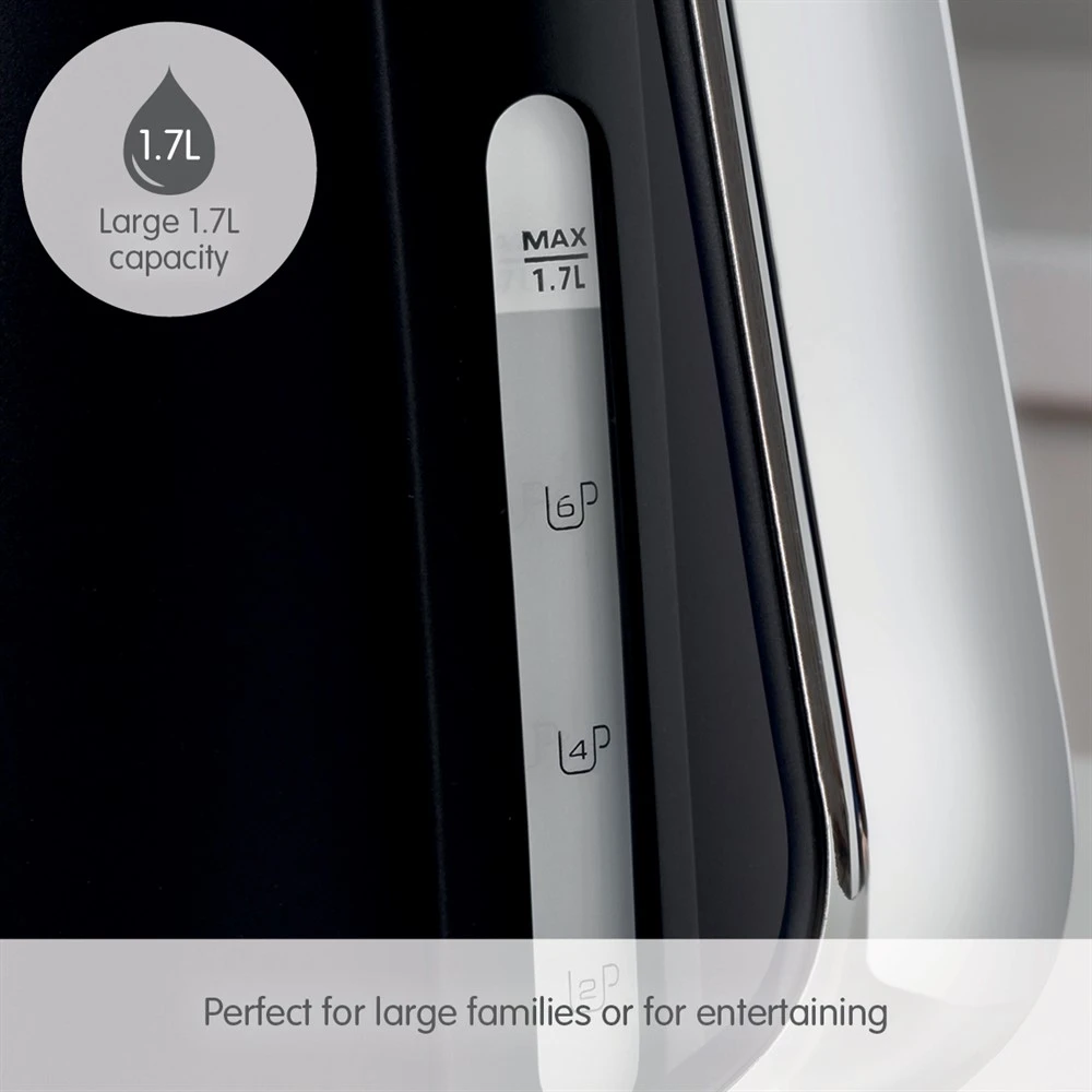 Morphy Richards Illumination Black Stainless Steel Jug Kettle 4 Morphy Richards Illumination Black Stainless Steel Jug Kettle - Image 2