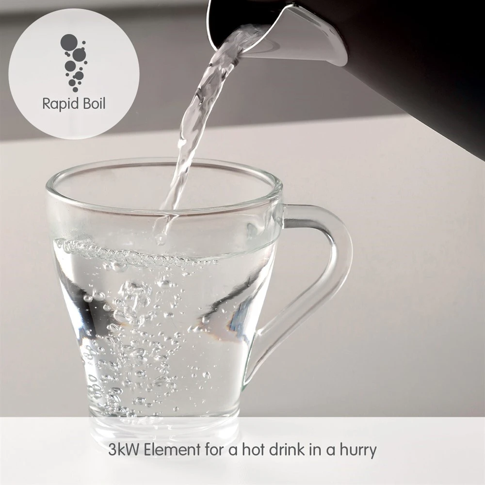 Morphy Richards Illumination Black Stainless Steel Jug Kettle 7 Morphy Richards Illumination Black Stainless Steel Jug Kettle - Image 5