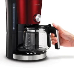 Morphy Richards Evoke Red Filter Coffee Machine 13 Morphy Richards Evoke Red Filter Coffee Machine -Morphy Richards Sales Shop 162522 jug