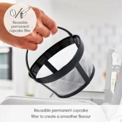 Morphy Richards Verve White Pour Over Filter Coffee Machine 7 Morphy Richards Verve White Pour Over Filter Coffee Machine -Morphy Richards Sales Shop 163007 Reusable permanent cupcake filter text