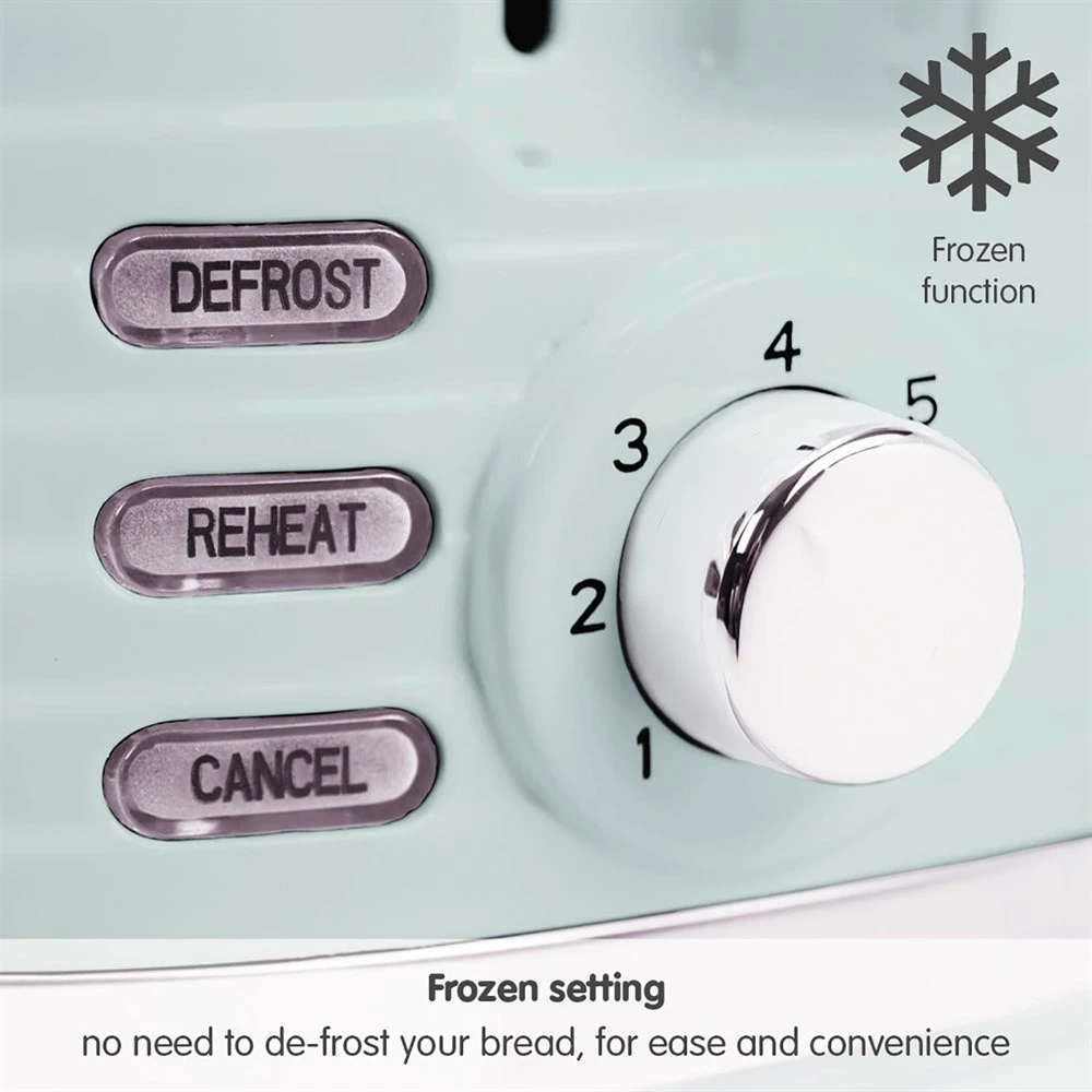 Morphy Richards Dune Sage Green 2 Slice Toaster 6 Morphy Richards Dune Sage Green 2 Slice Toaster - Image 4