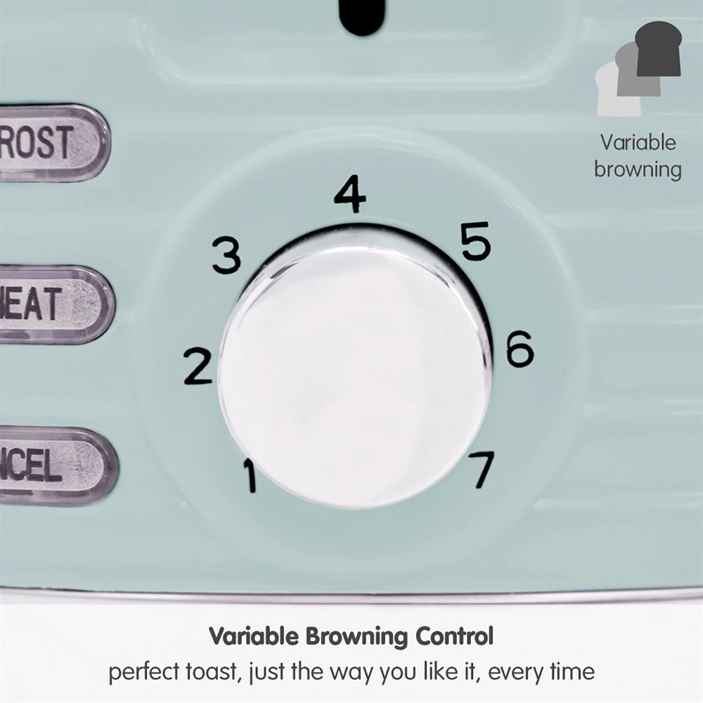Morphy Richards Dune Sage Green 2 Slice Toaster 8 Morphy Richards Dune Sage Green 2 Slice Toaster - Image 6