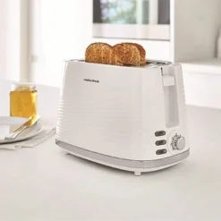 Morphy Richards Dune White 2 Slice Toaster 17 Morphy Richards Dune White 2 Slice Toaster -Morphy Richards Sales Shop 220029 hero lifestyle White201