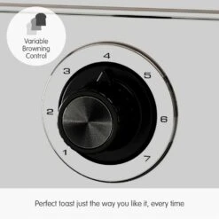 Morphy Richards Venture Black 4 Slice Toaster 6 Morphy Richards Venture Black 4 Slice Toaster -Morphy Richards Sales Shop 240131 Browning Control text