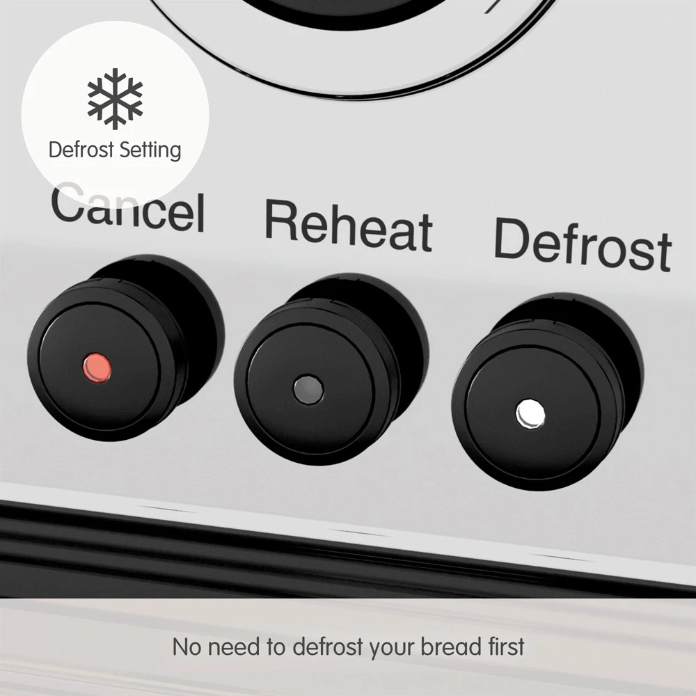 240131-Defrost_Setting-text.jpg Morphy Richards Venture Black 4 Slice Toaster -Morphy Richards Sales Shop 240131 Defrost Setting