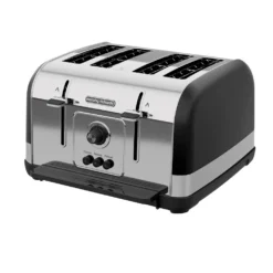 Morphy Richards Sales Shop 49 Morphy Richards Venture Black 4 Slice Toaster