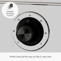 Morphy Richards Venture White 4 Slice Toaster 12 Morphy Richards Venture White 4 Slice Toaster -Morphy Richards Sales Shop 240134 Browning Control text