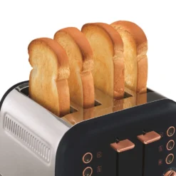 Morphy Richards Rose Gold and Midnight Blue 4 Slice Toaster 11 Morphy Richards Rose Gold and Midnight Blue 4 Slice Toaster -Morphy Richards Sales Shop 242039 pop20up