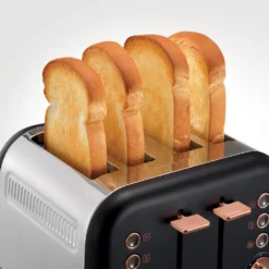 Morphy Richards Accents Rose Gold and Black 4 Slice Toaster 12 Morphy Richards Accents Rose Gold and Black 4 Slice Toaster -Morphy Richards Sales Shop 242104 popup