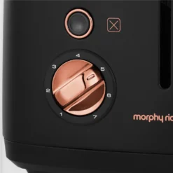 Morphy Richards Rose Gold Collection Black 4 Slice Long Slot Toaster 14 Morphy Richards Rose Gold Collection Black 4 Slice Long Slot Toaster -Morphy Richards Sales Shop 245036 control