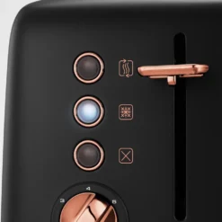 Morphy Richards Rose Gold Collection Black 4 Slice Long Slot Toaster 13 Morphy Richards Rose Gold Collection Black 4 Slice Long Slot Toaster -Morphy Richards Sales Shop 245036 illuminate