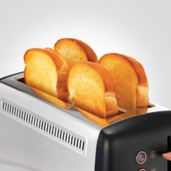Morphy Richards Rose Gold Collection Black 4 Slice Long Slot Toaster 18 Morphy Richards Rose Gold Collection Black 4 Slice Long Slot Toaster -Morphy Richards Sales Shop 245036 popup