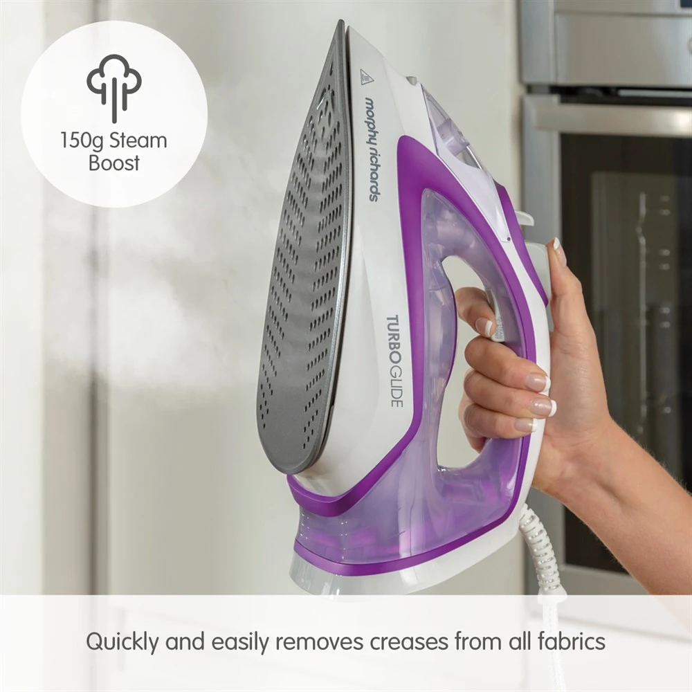 Morphy Richards Turbo Glide 40g Steam Output Steam Iron 4 Morphy Richards Turbo Glide 40g Steam Output Steam Iron - Image 3
