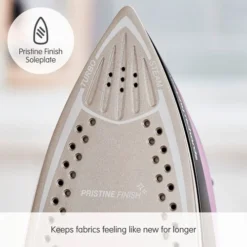 Morphy Richards Turbosteam Iron 50g Steam Output Iron 13 Morphy Richards Turbosteam Iron 50g Steam Output Iron -Morphy Richards Sales Shop 303140 Pristine Finish Soleplate text