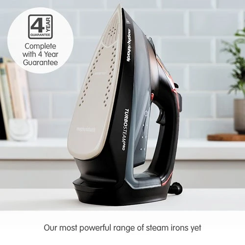 Morphy Richards Turbosteam Pro Digital 55g Steam Output Steam Iron 8 Morphy Richards Turbosteam Pro Digital 55g Steam Output Steam Iron - Image 6