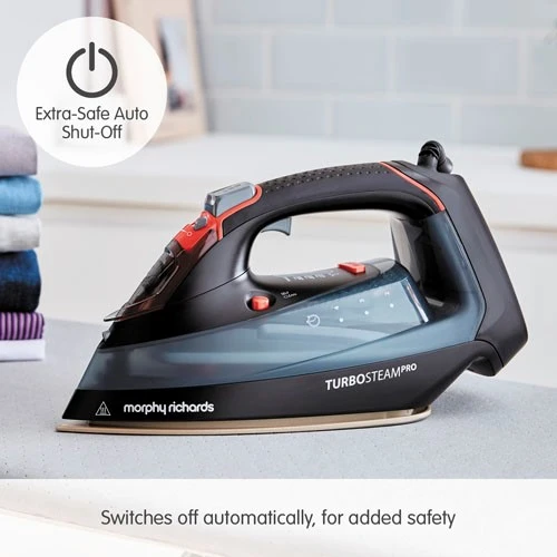 Morphy Richards Turbosteam Pro Digital 55g Steam Output Steam Iron 7 Morphy Richards Turbosteam Pro Digital 55g Steam Output Steam Iron - Image 5