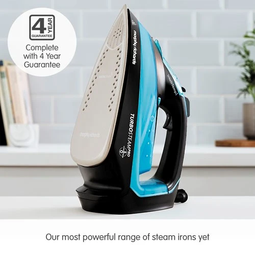 Morphy Richards Turbosteam Pro Digital Intellitemp 40g Steam Output Iron 7 Morphy Richards Turbosteam Pro Digital Intellitemp 40g Steam Output Iron - Image 6