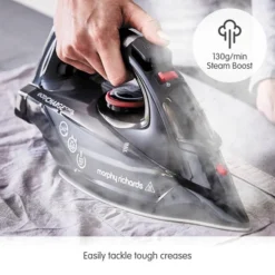 Morphy Richards easyCHARGE Power + Cordless Iron 12 Morphy Richards easyCHARGE Power + Cordless Iron -Morphy Richards Sales Shop 303251 130g Steam Boost text