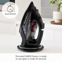 Morphy Richards easyCHARGE Power + Cordless Iron 11 Morphy Richards easyCHARGE Power + Cordless Iron -Morphy Richards Sales Shop 303251 Quick Reheat text