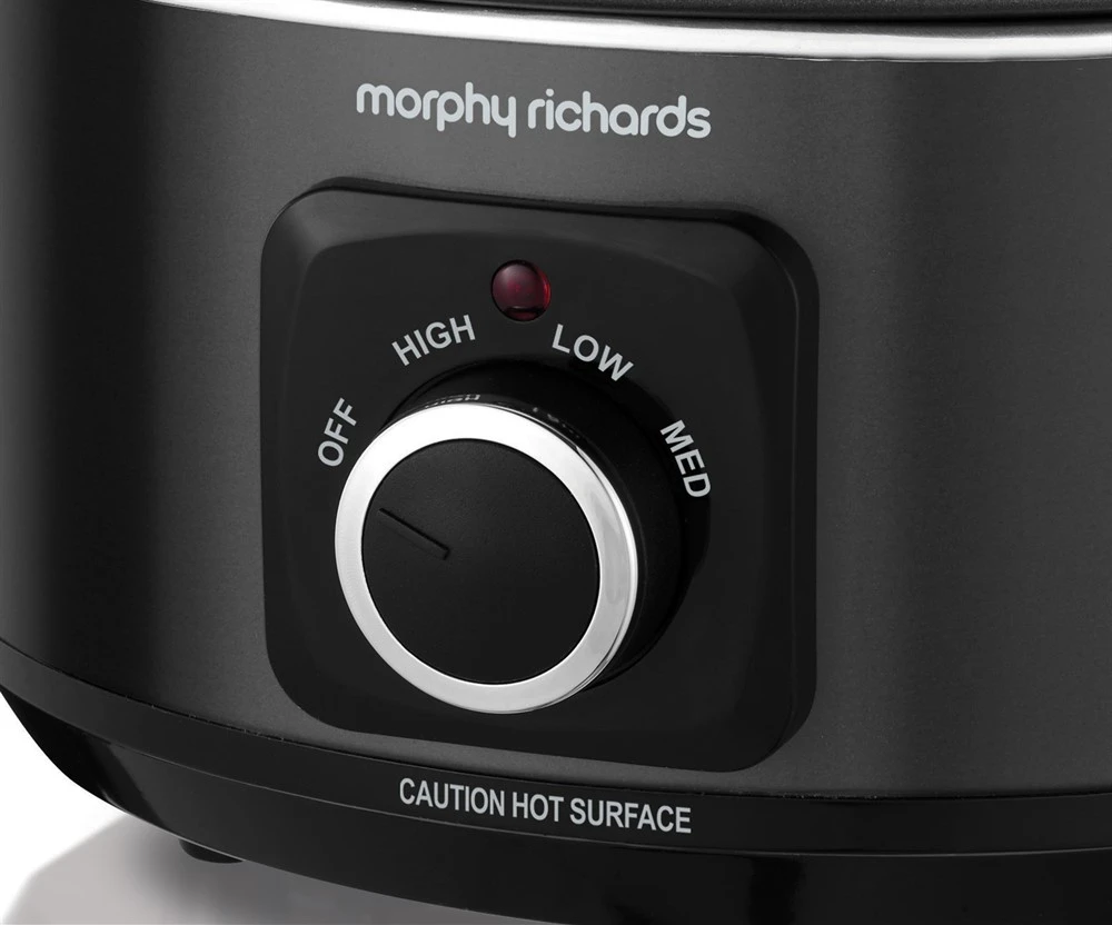 Morphy Richards Black Sear and Stew Slow Cooker 3.5L 7 Morphy Richards Black Sear and Stew Slow Cooker 3.5L - Image 6
