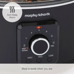 Morphy Richards Easy Time 3.5L Slow Cooker 19 Morphy Richards Easy Time 3.5L Slow Cooker -Morphy Richards Sales Shop 460021 Auto Keep Warm text 1
