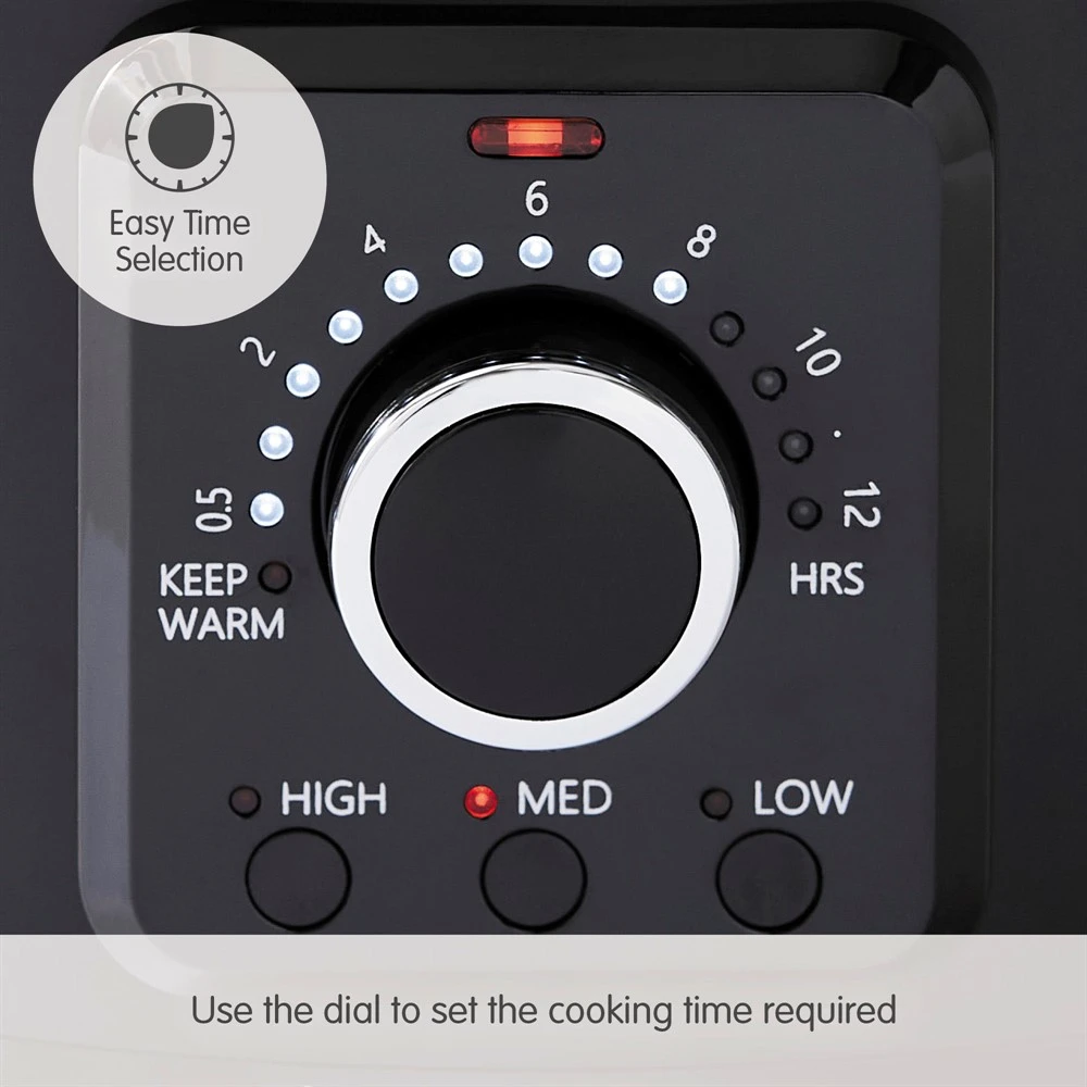 Morphy Richards Easy Time 3.5L Slow Cooker 5 Morphy Richards Easy Time 3.5L Slow Cooker - Image 3