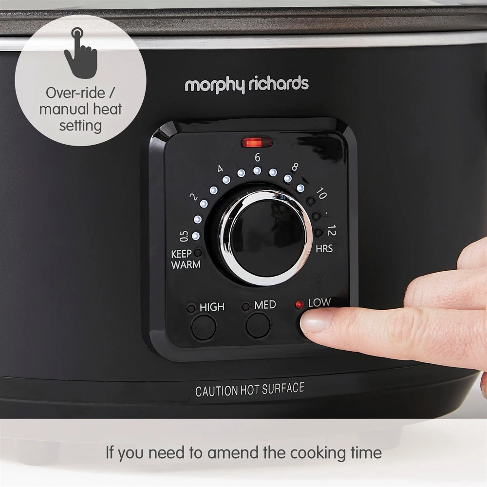 Morphy Richards Easy Time 3.5L Slow Cooker 7 Morphy Richards Easy Time 3.5L Slow Cooker - Image 5