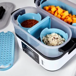 Morphy Richards Plastic Intellisteam Food Steamer 14 Morphy Richards Plastic Intellisteam Food Steamer -Morphy Richards Sales Shop 470003 lifestyle1