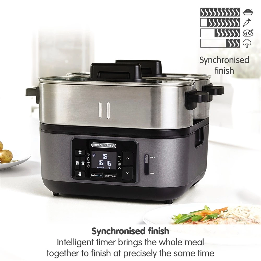 Morphy Richards Intellisteam Food Steamer 4 Morphy Richards Intellisteam Food Steamer - Image 2
