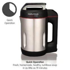 Morphy Richards Saute and Soup Soup Maker 10 Morphy Richards Saute and Soup Soup Maker -Morphy Richards Sales Shop 501014 quick20operation