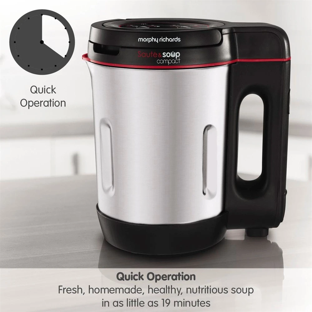 Morphy Richards Compact Saute and Soup Maker 3 Morphy Richards Compact Saute and Soup Maker - Image 2