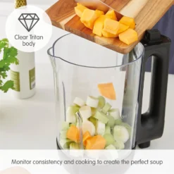 Morphy Richards Clarity Soup Maker 14 Morphy Richards Clarity Soup Maker -Morphy Richards Sales Shop 501050 Clear Tritan body text