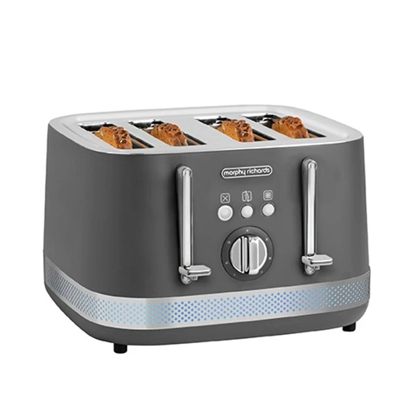Morphy Richards Illumination Titanium Stainless Steel 4 Slice Toaster 3 Morphy Richards Illumination Titanium Stainless Steel 4 Slice Toaster