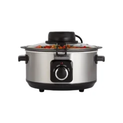 Morphy Richards Sear, Stew and Stir 3.5L Silver Slow Cooker