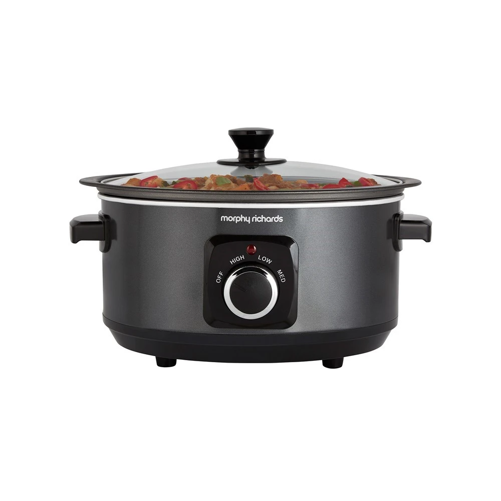 Morphy Richards Black Sear and Stew Slow Cooker 3.5L 2 Morphy Richards Black Sear and Stew Slow Cooker 3.5L
