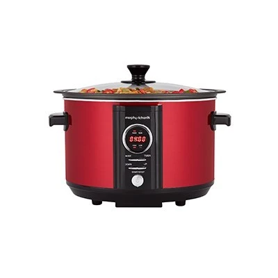 Morphy Richards Red Sear and Stew digital Slow Cooker 3.5L 3 Morphy Richards Red Sear and Stew digital Slow Cooker 3.5L