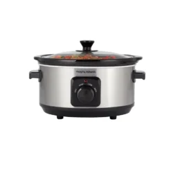 Morphy Richards Brushed Stainless Steel 3.5L Slow Cooker